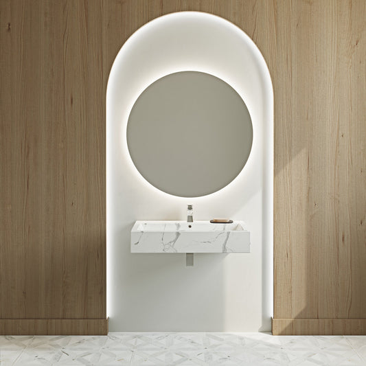 Installing a Wall Hung Sink in Your Bathroom