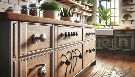 Looking for budget kitchen cabinet hardware to spruce up your home renovations?