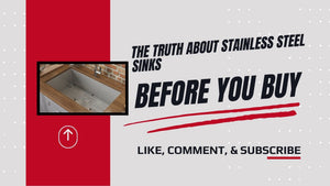 what to know when buying a Stainless steel sinks
