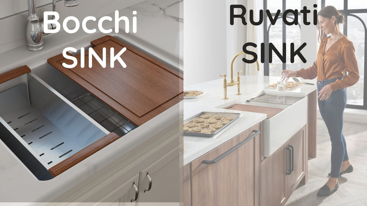 Ruvati sinks vs BOCCHI Sinks