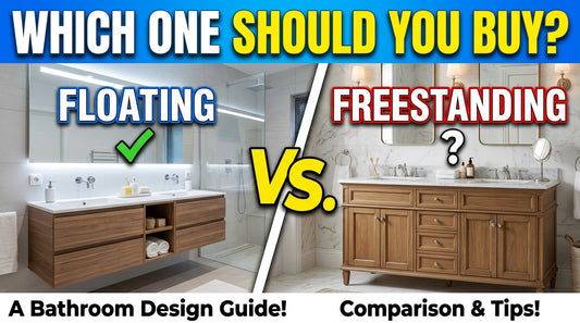 Freestanding or floating vanity which one should i choose 