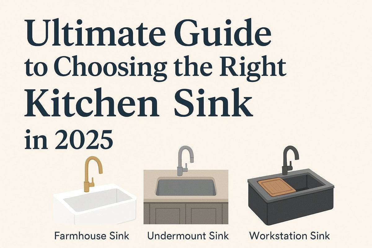 Choosing the right kitchen sink 
