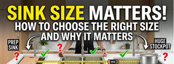 How to choose the right kitchen sink size 