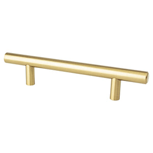 Berenson(pack of 10)-Tempo 96mm CC Modern Brushed Gold T-Bar Pull