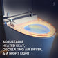 Viro Smart Tankless Elongated Toilet and Bidet, Touchless Vortex Dual-Flush 1.1/1.6 gpf