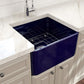 Bocchi CLASSICO  Farmhouse Apron Front Fireclay 20 inch Single Bowl Kitchen Sink