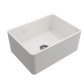 Bocchi CLASSICO Farmhouse Apron Front Fireclay 24 inch Single Bowl Kitchen Sink