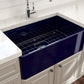 Bocchi - CLASSICO 30 Farmhouse Apron Front Fireclay 30 inch Single Bowl Kitchen Sink