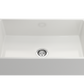 CONTEMPO 33 Farmhouse Apron Front Fireclay 33 inch Single Bowl Kitchen Sink