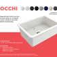 SOTTO Undermount Fireclay 27 inch Single Bowl Kitchen Sink