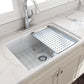 SOTTO Undermount Fireclay 27 inch Single Bowl Kitchen Sink