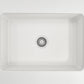 SOTTO Undermount Fireclay 27 inch Single Bowl Kitchen Sink