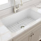 Bocchi SOTTO  Undermount Fireclay 32 inch Single Bowl Kitchen Sink