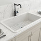 Bocchi SOTTO  Undermount Fireclay 32 inch Single Bowl Kitchen Sink