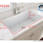 Bocchi SOTTO  Undermount Fireclay 32 inch Single Bowl Kitchen Sink