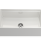 CONTEMPO 33 STEP RIM - Farmhouse Apron Front Fireclay 33" Single Bowl Kitchen Sink with Step Rim