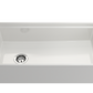 CONTEMPO 36 STEP RIM- Farmhouse Apron Front Fireclay 36" Single Bowl Kitchen Sink with Step Rim