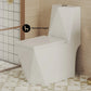 Brusque One-Piece Square Toilet