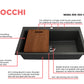 BAVENO LUX 34 inch with Covers Hideaway Undermount/Drop-In Granite 34 inch  with HPL Covers