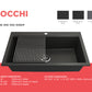BAVENO LUX 34 inch with Covers Hideaway Undermount/Drop-In Granite 34 inch  with HPL Covers