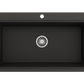 BAVENO LUX 34 inch with Covers Hideaway Undermount/Drop-In Granite 34 inch  with HPL Covers