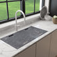 BAVENO LUX 34 inch with Covers Hideaway Undermount/Drop-In Granite 34 inch  with HPL Covers