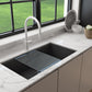 BAVENO LUX 34 inch with Covers Hideaway Undermount/Drop-In Granite 34 inch  with HPL Covers