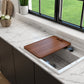 BAVENO 27 with Covers (2-hole faucet setting) - Hideaway Undermount/Drop-In Sink 27 inch with Covers