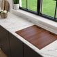 BAVENO 27 with Covers (2-hole faucet setting) - Hideaway Undermount/Drop-In Sink 27 inch with Covers