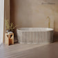 67 inches Delice Freestanding Bathtub Finished in Matte sand