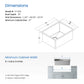 Undermount Stainless Steel Kitchen Sink, 16 Gauge – K1-S14 (Wholesale)
