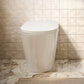 Hugo Integrated Tank Toilet Glossy White - HARDWARE COLOR White (ROUGH IN 12)