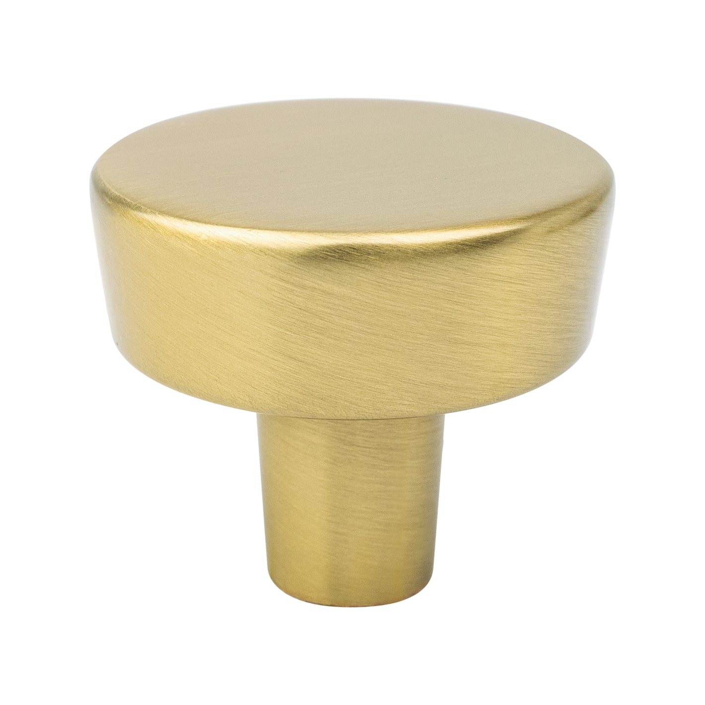 Berenson (pack of 10) - Brookridge Modern Brushed Gold Round Knob