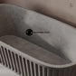 67 inches Delice Freestanding Bathtub Finished in Matte gray