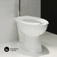 Sirene Commercial Toilet - BOWL HEIGHT Standard (pack of 5)