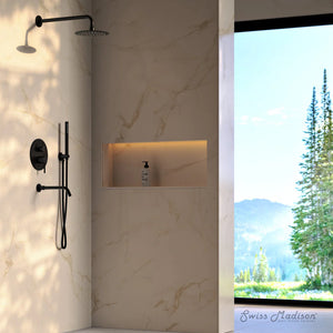 Ivy Tub, Shower and Handheld Trim Kit with Shower Body