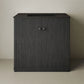 36" Lafayette Freestanding Bathroom Vanity - Widespread (3-Hole) Faucet, Black Sink Top