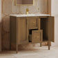 Forme 36 inch Freestanding Bathroom Vanity with white sink top