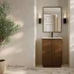 Unassembled St. Tropez Freestanding Bathroom Vanity with white sink top