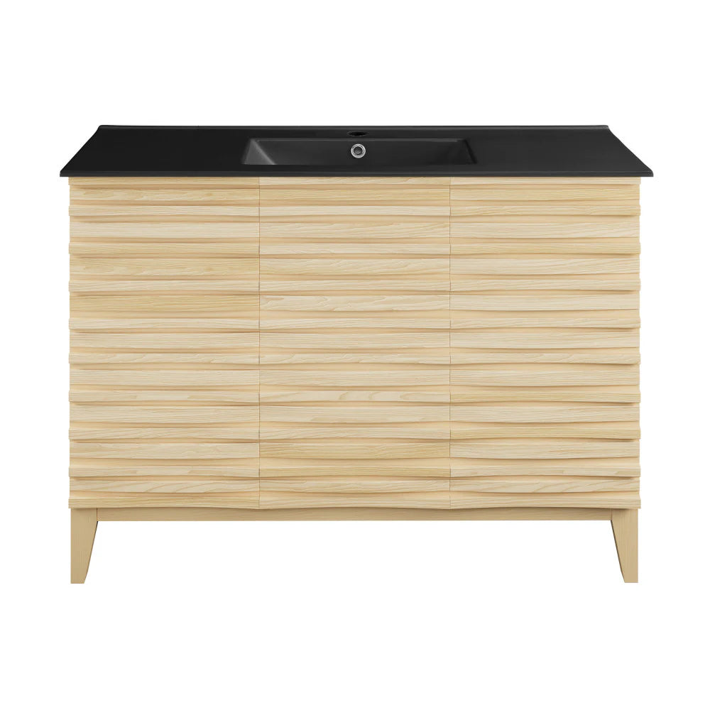 48 inches Cascade Freestanding Bathroom Vanity - Natural Oak