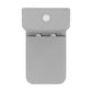 Carre One-Piece Square Toilet, Dual Flush - Matte Gray, Chrome Hardware