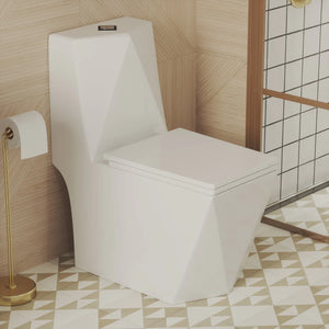 Brusque One-Piece Square Toilet