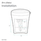Viro Smart Tankless Elongated Toilet and Bidet, Touchless Vortex Dual-Flush 1.1/1.6 gpf