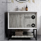 Marseille Freestanding Bathroom Vanity 36 inch with white sink top
