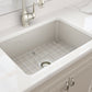 SOTTO Undermount Fireclay 27 inch Single Bowl Kitchen Sink
