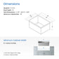 Undermount Stainless Steel Kitchen Sink, 16 Gauge – K1-S14 (Wholesale)