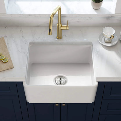 (wholesale) - 24″ Fireclay Farmhouse Kitchen Sink Landis Series – K2-SF24