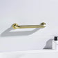 12-Inch Stainless Steel Bathroom Safety Grab Bar brushed gold – KGB1012