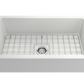 Bocchi SOTTO  Undermount Fireclay 32 inch Single Bowl Kitchen Sink