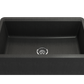 ARONA 33 STEP-RIM Farmhouse Apron Front Reversible Granite 33 inch Single Bowl Kitchen Sink with Step-Rim